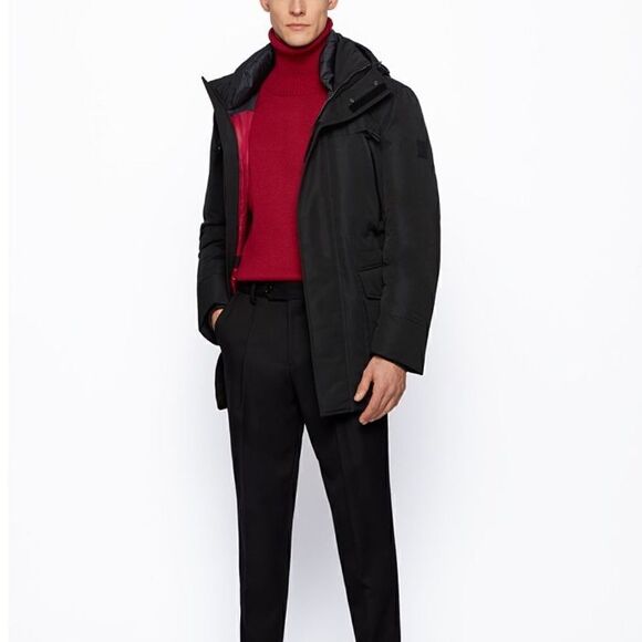 Hugo Boss Men's Demos Regular-Fit Parka - Picture 1 of 11